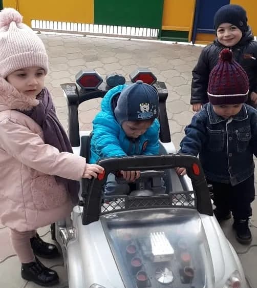 Прогулка на своей площадке